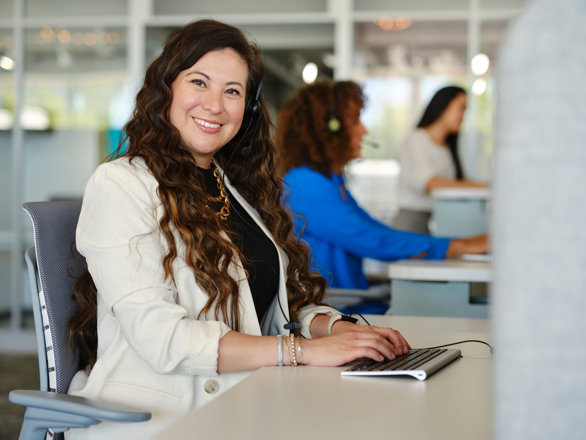 Professionals at Work in a Call Center